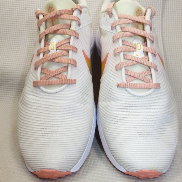 Nike Downshifter 12 DD9294-101 White Running Shoes Sneakers Womens Size 9 - Picture 3 of 13